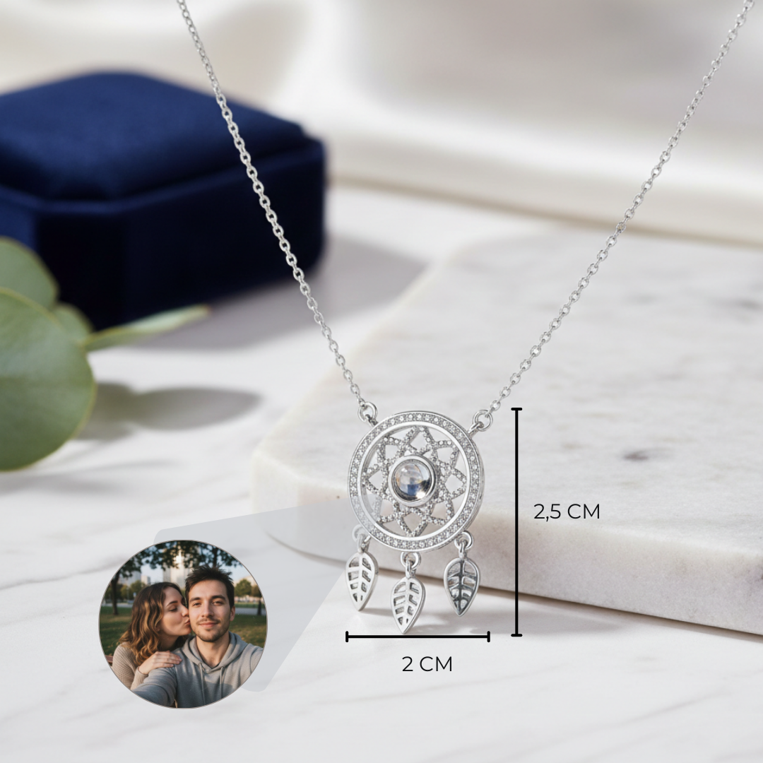Collar Recuerdo con Foto Interior Personalizada