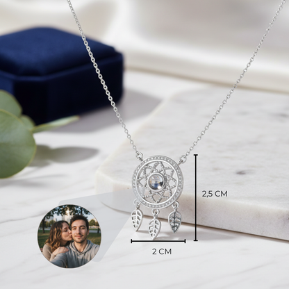 Collar Recuerdo con Foto Interior Personalizada