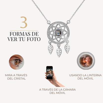 Collar Recuerdo con Foto Interior Personalizada